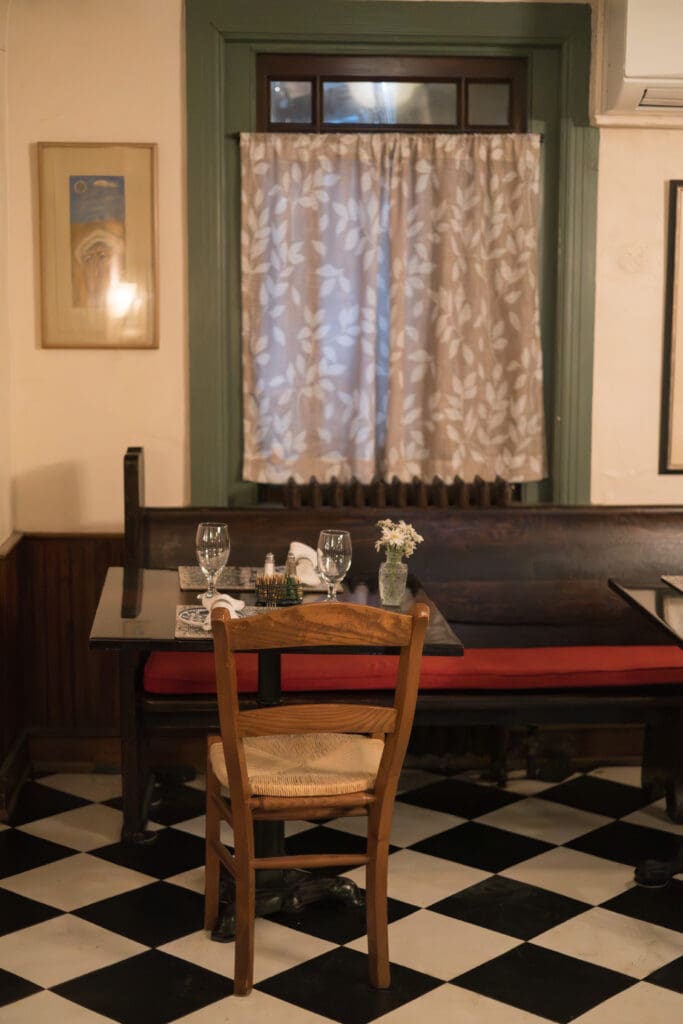Historic Tabard Inn courtyard restaurant wedding venue in Washington DC for intimate weddings