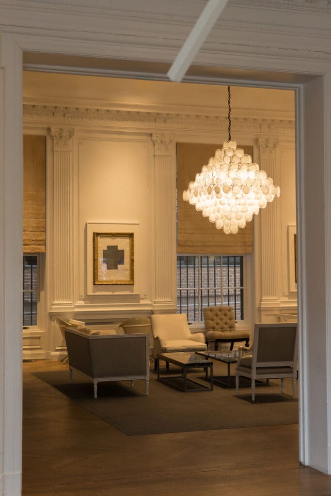 Historic interior of Patterson Mansion wedding venue in Dupont Circle with grand staircase and ornate architecture