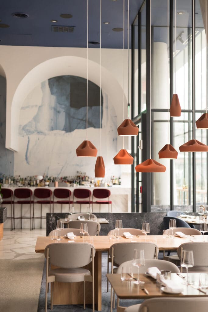 Imperfecto restaurant event space in Washington DC for intimate wedding receptions