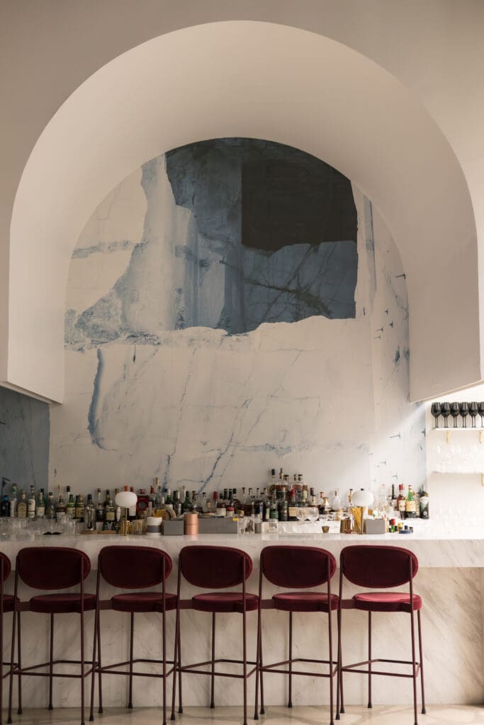 Artistic dining room at Imperfecto Washington DC for unique wedding celebrations
