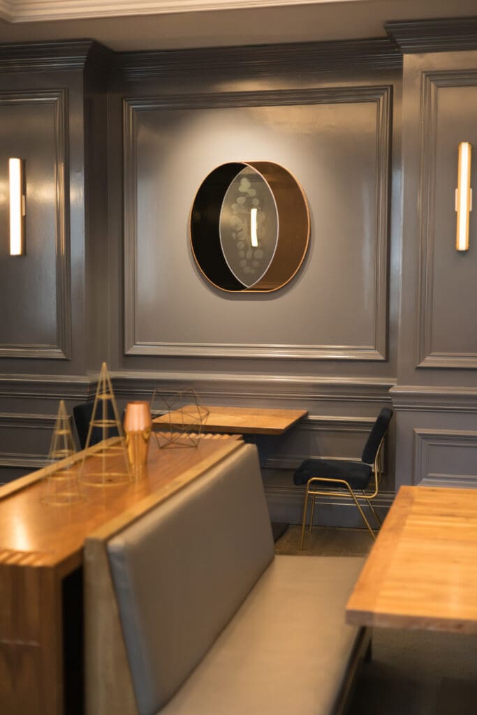 Private dining room at Seven Reasons Washington DC restaurant event venue