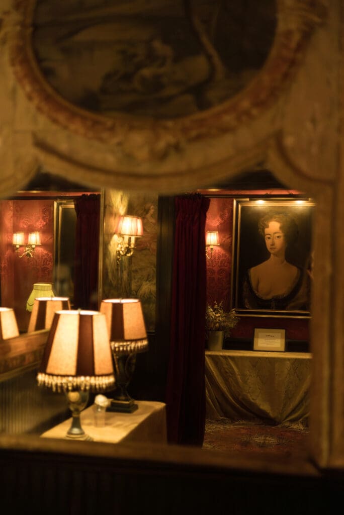 Lucy Mercer Bar upstairs lounge at Minetta Tavern Washington DC rehearsal dinner and after-party venue