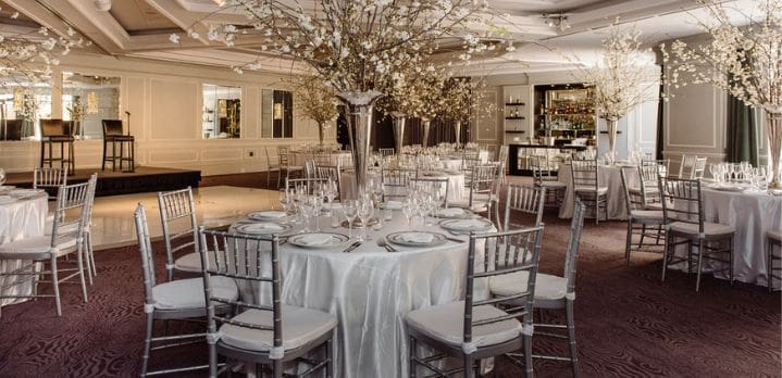 A chic wedding at The Dupont Circle Hotel overlooking one of DC’s most iconic neighborhoods