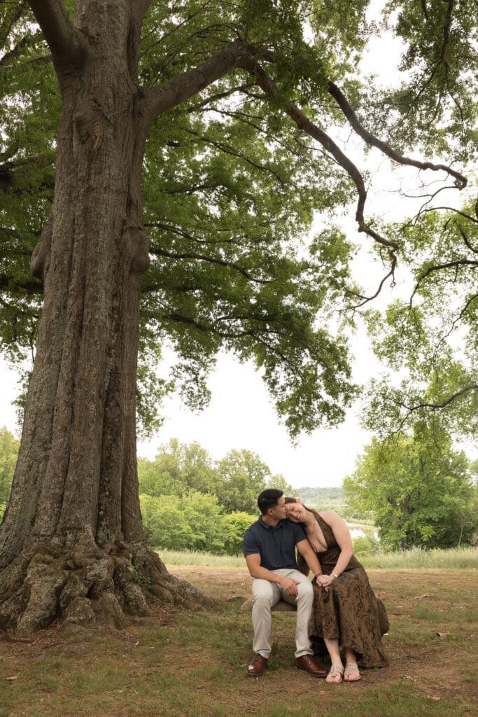 Romantic garden portrait at Agecroft Hall & Gardens